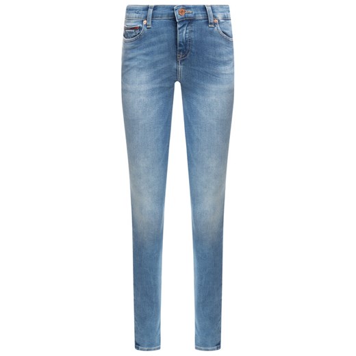Tommy Jeans Jeansy Nora DW0DW07490 Niebieski Skinny Fit Tommy Jeans 24_32 MODIVO okazja