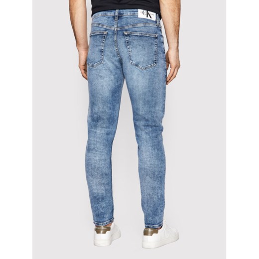 Calvin Klein Jeans Jeansy J30J320448 Niebieski Slim Fit 36_32 okazyjna cena MODIVO