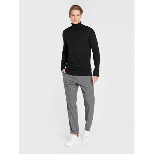 Lindbergh Golf 30-81068 Czarny Slim Fit L okazyjna cena MODIVO