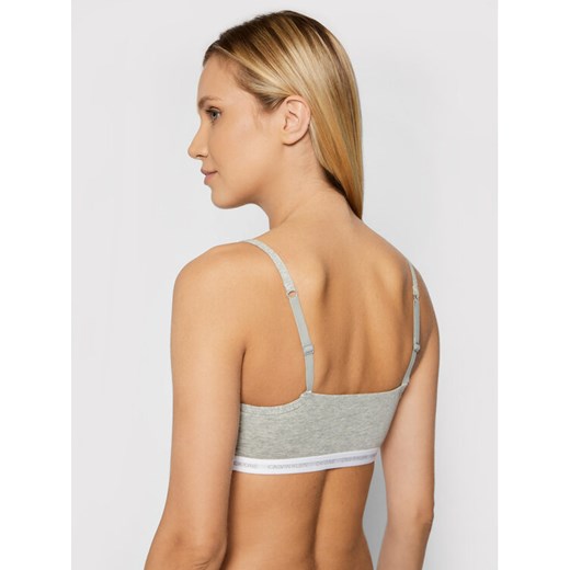 Calvin Klein Underwear Komplet 2 biustonoszy topów 000QF6040E Szary Calvin Klein Underwear XS wyprzedaż MODIVO