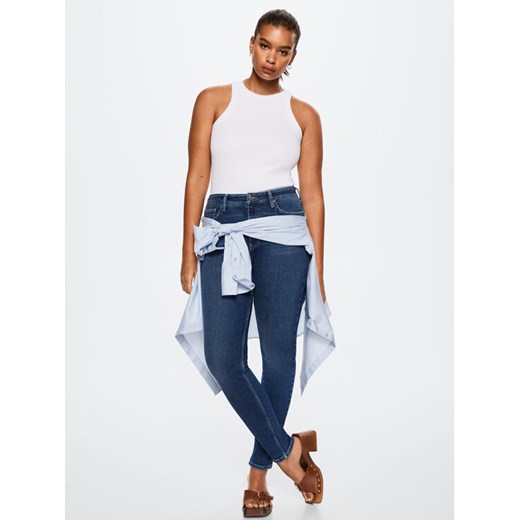 Mango Jeansy Soho 37045912 Niebieski Skinny Fit Mango 34 MODIVO