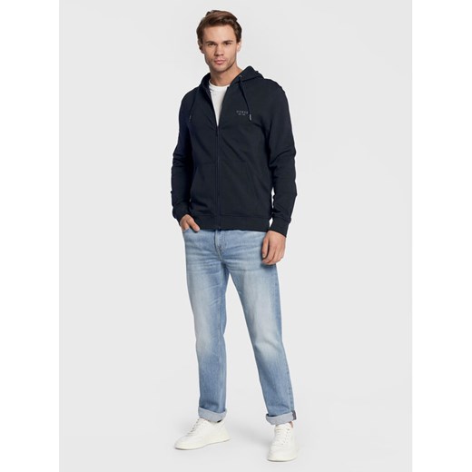Guess Bluza M2BQ48 K7ON4 Granatowy Slim Fit Guess XS okazja MODIVO