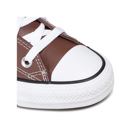 Converse Trampki Ctas Hi 172697C Brązowy Converse 45 MODIVO okazyjna cena