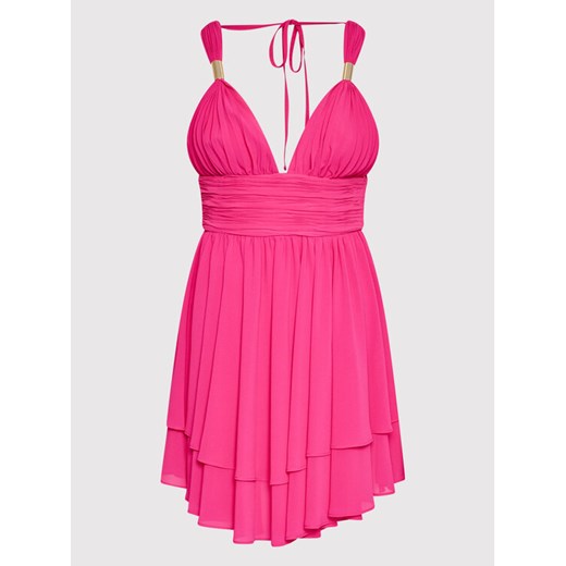 Babylon Sukienka koktajlowa P_S00858 Różowy Regular Fit S promocja MODIVO