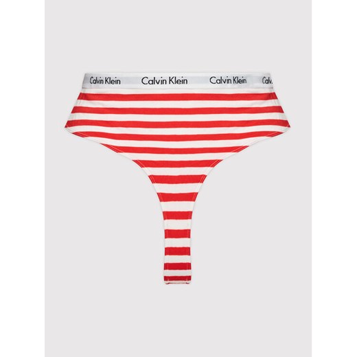 Calvin Klein Underwear Komplet 3 par stringów 000QD3800E Kolorowy Calvin Klein Underwear 3XL okazja MODIVO