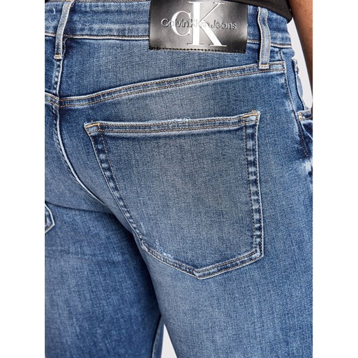 Calvin Klein Jeans Jeansy J30J321133 Niebieski Slim Fit 38_32 okazja MODIVO
