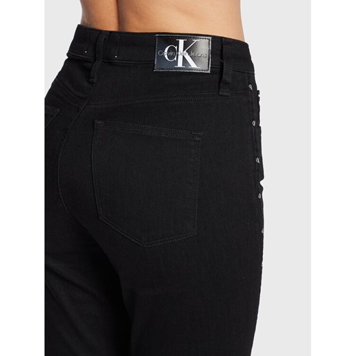 Calvin Klein Jeans Jeansy J20J219534 Czarny Super Skinny Fit 26_30 promocyjna cena MODIVO