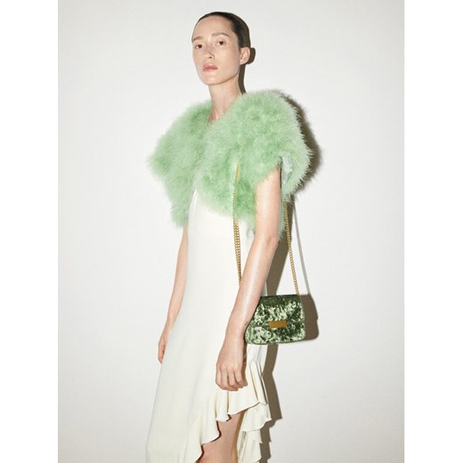 Mango Torebka Billy 37037756 Zielony Mango uniwersalny okazja MODIVO