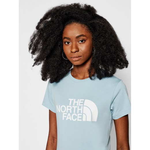 The North Face T-Shirt Easy NF0A4T1Q Niebieski Regular Fit The North Face M okazja MODIVO