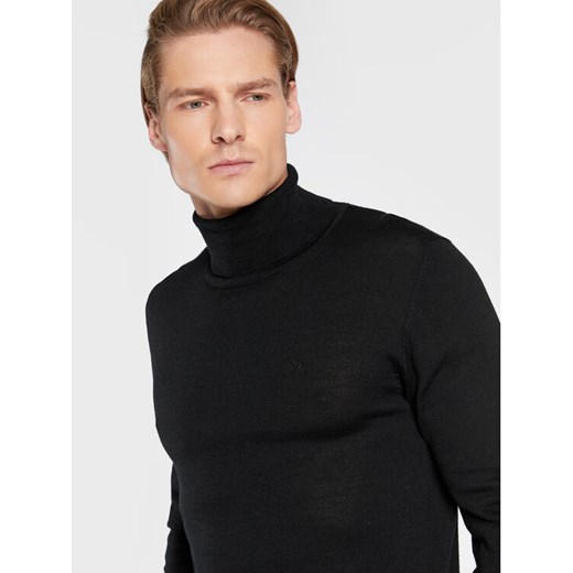Lindbergh Golf 30-81068 Czarny Slim Fit XXL promocja MODIVO