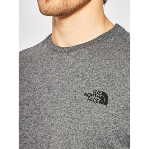 The North Face T-Shirt Simple Dome Tee NF0A2TX5 Szary Regular Fit The North Face L wyprzedaż MODIVO
