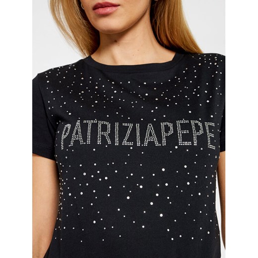 Patrizia Pepe T-Shirt 8M1190/A4V5-K103 Czarny Regular Fit Patrizia Pepe 0 MODIVO okazja
