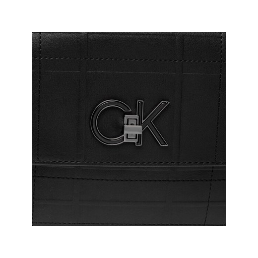 Calvin Klein Plecak Re-Lock Backpack With Flap Quilt K60K609626 Czarny Calvin Klein uniwersalny MODIVO okazyjna cena