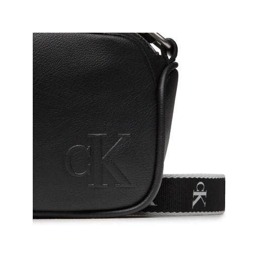 Calvin Klein Jeans Torebka Ultralight Ew Dbl Camera Bag20 K60K610079 Czarny uniwersalny promocja MODIVO