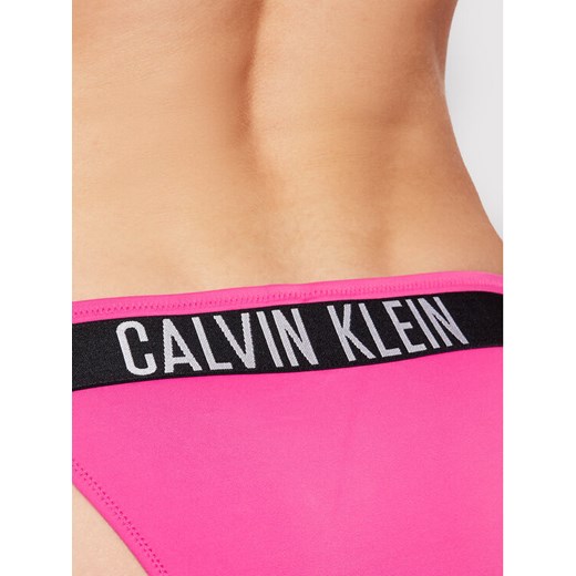 Calvin Klein Swimwear Dół od bikini KW0KW01230 Różowy S wyprzedaż MODIVO
