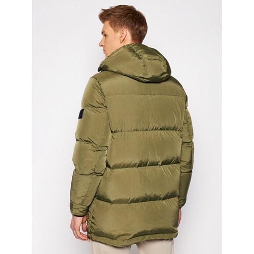 Tommy Hilfiger Kurtka puchowa Hdd MW0MW14889 Zielony Regular Fit Tommy Hilfiger XL okazja MODIVO
