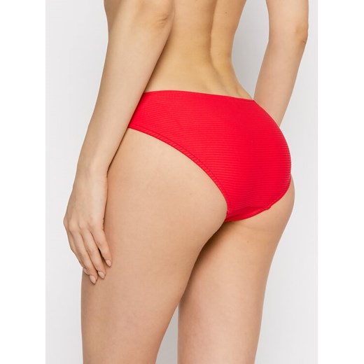 Seafolly Dół od bikini Ocean Alley Loop Side 40527-750 Czerwony 8 wyprzedaż MODIVO