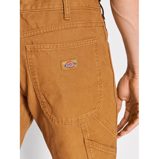 Dickies Spodnie materiałowe Dc Carpenter DK0A4XIFC41 Brązowy Regular Fit Dickies 34 MODIVO wyprzedaż