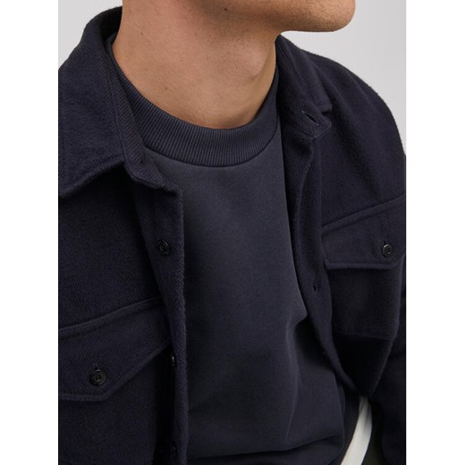 Jack&Jones PREMIUM Bluza Blakam 12206439 Granatowy Regular Fit Jack&jones Premium L wyprzedaż MODIVO