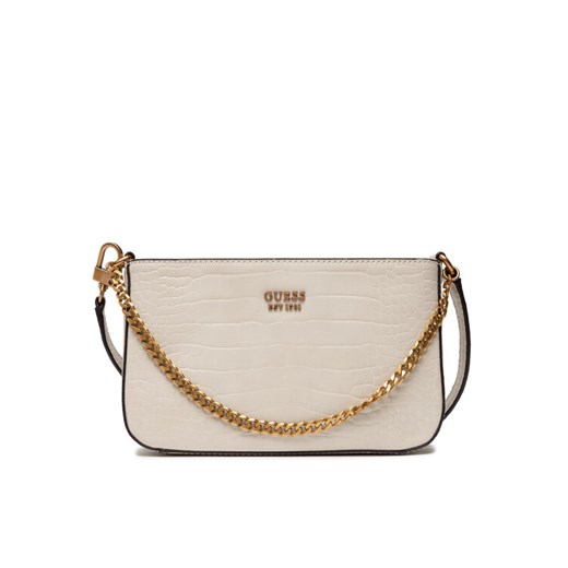 Guess Torebka Katey Croc (CB) Mini Bags HWCB84 94720 Beżowy Guess uniwersalny okazja MODIVO