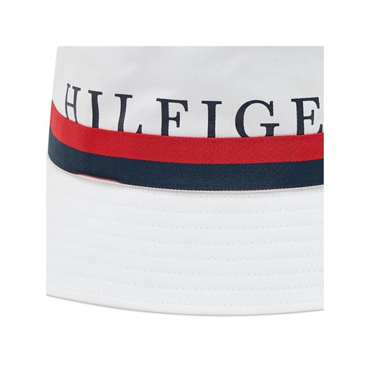 Tommy Hilfiger Kapelusz Bucket AM0AM08285 Biały Tommy Hilfiger uniwersalny okazyjna cena MODIVO