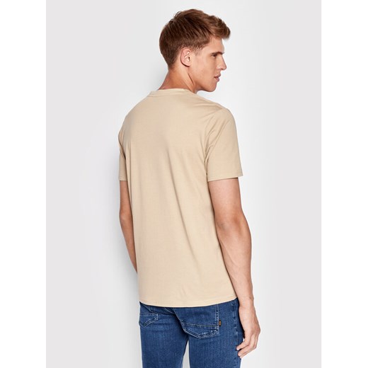 Boss T-Shirt Thinking 1 50481923 Beżowy Regular Fit XL okazja MODIVO
