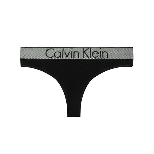 Calvin Klein Underwear Stringi 000QF4054E Czarny Calvin Klein Underwear XS promocja MODIVO