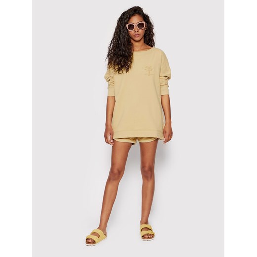 Femi Stories Bluza Ria Beżowy Oversize Femi Stories S MODIVO okazja