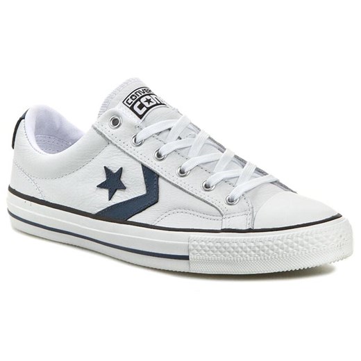 Trampki CONVERSE - Star Plyr Ox 144429 C White/Moonli eobuwie-pl bialy stary