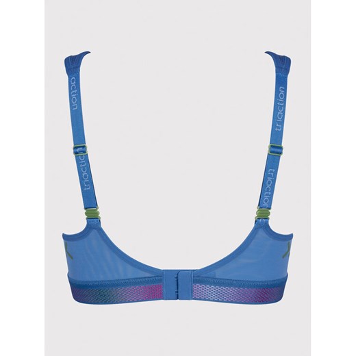 Triumph Biustonosz sportowy Triaction Cardio Cloud 10205923 Niebieski Triumph 80D MODIVO promocja