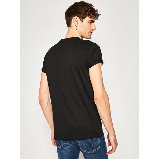 Lacoste T-Shirt TH6709 Czarny Regular Fit Lacoste 4 okazyjna cena MODIVO