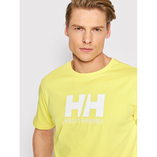 Helly Hansen T-Shirt Logo 33979 Żółty Regular Fit Helly Hansen M okazja MODIVO