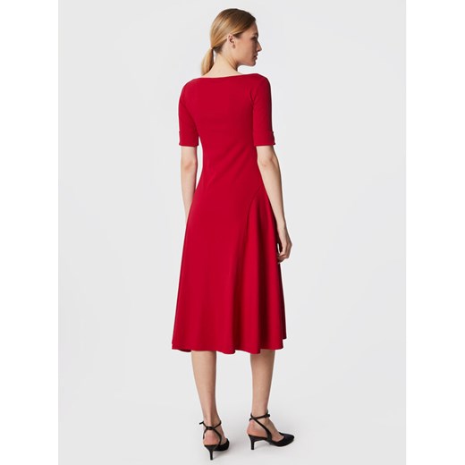 Lauren Ralph Lauren Sukienka codzienna 250863913 Czerwony Regular Fit XL MODIVO wyprzedaż