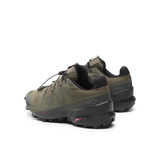 Salomon Buty Speedcross 5 Wide 409813 26 V0 Zielony Salomon 47_13 wyprzedaż MODIVO