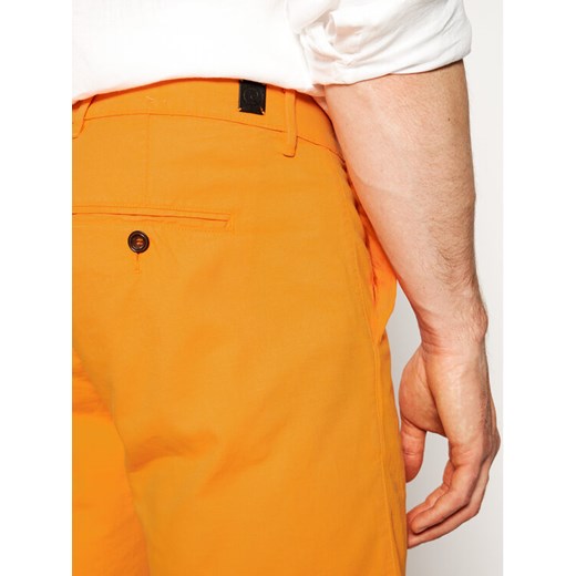 Pierre Cardin Szorty materiałowe 3465/2040 Pomarańczowy Tailored Fit Pierre Cardin 31 okazyjna cena MODIVO