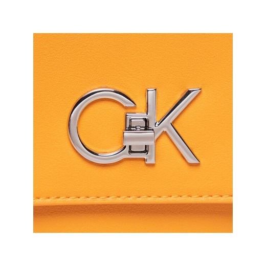 Calvin Klein Torebka Re-Lock Ew Cony Xbody K60K609583 Pomarańczowy Calvin Klein uniwersalny wyprzedaż MODIVO