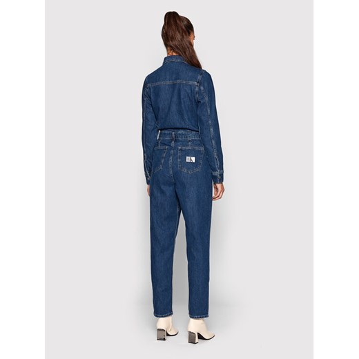Calvin Klein Jeans Kombinezon J20J219913 Niebieski Regular Fit XS okazja MODIVO