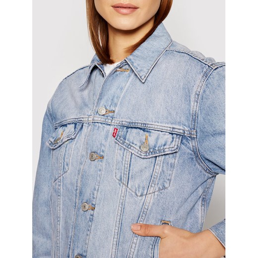 Levi's® Kurtka jeansowa Ex-Boyfriend Trucker 29944-0149 Niebieski Relaxed Fit XS okazja MODIVO