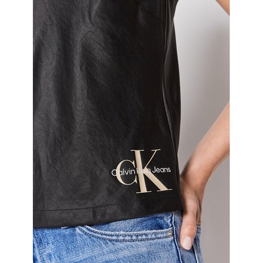 Calvin Klein Jeans Top J20J218184 Czarny Regular Fit S MODIVO promocyjna cena