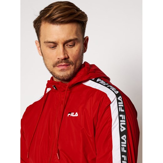 Fila Kurtka przejściowa Teva 688814 Czerwony Regular Fit Fila M okazyjna cena MODIVO