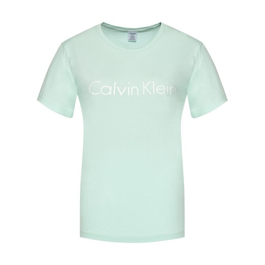 Calvin Klein Underwear T-Shirt 000QS6105E Zielony Regular Fit Calvin Klein Underwear XS okazja MODIVO