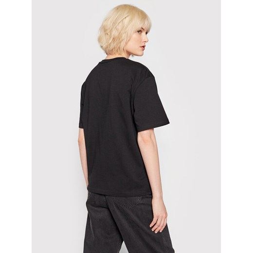 2005 T-Shirt Unisex Signature Czarny Relaxed Fit M MODIVO