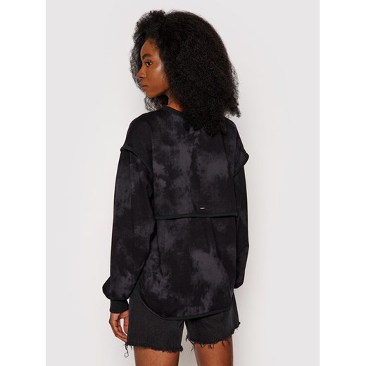 Converse Bluza Vented 10021452-A02 Czarny Oversize Converse S promocja MODIVO