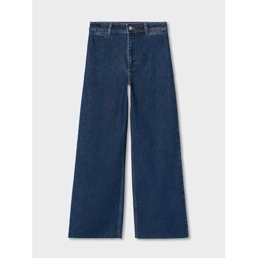 Mango Jeansy Catherin 37024385 Granatowy Regular Fit Mango 46 MODIVO wyprzedaż
