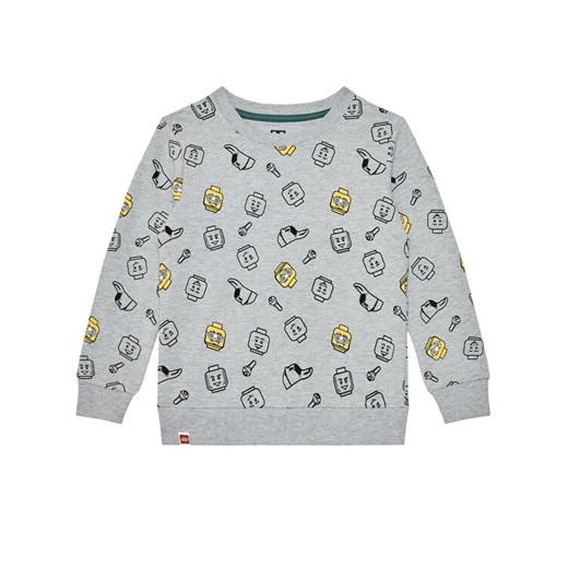 LEGO Wear Bluza 12010047 Szary Regular Fit Lego Wear 146 wyprzedaż MODIVO