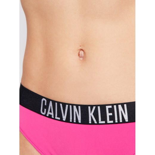 Calvin Klein Swimwear Dół od bikini KW0KW01233 Fioletowy XS MODIVO okazyjna cena