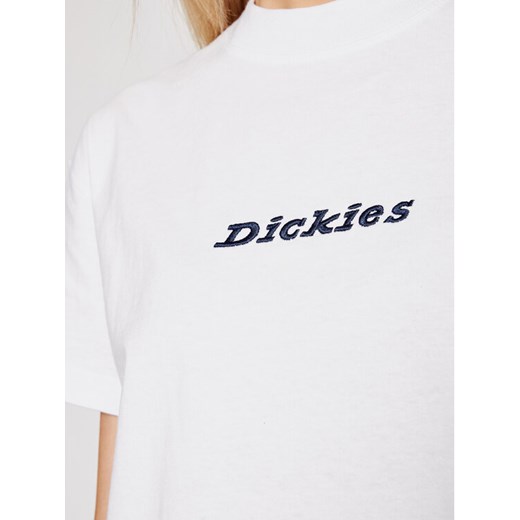 Dickies T-Shirt Ss Loretto DK0A4XBAWHX Biały Regular Fit Dickies XL promocja MODIVO