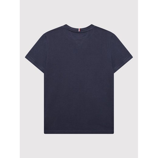 Tommy Hilfiger T-Shirt KB0KB07357 Granatowy Regular Fit Tommy Hilfiger 14Y wyprzedaż MODIVO