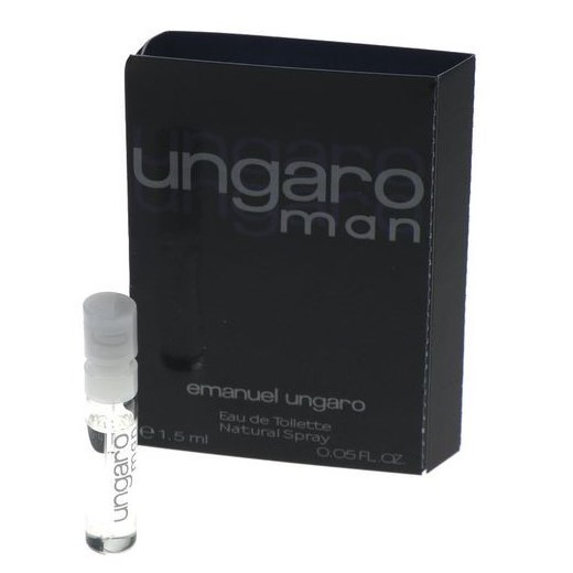 Emanuel Ungaro Man 1,5ml M Woda toaletowa perfumy-perfumeria-pl czarny cedr