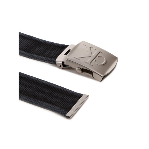 Calvin Klein Pasek Męski Cut Out Slide Plaque Belt 35mm K50K509893 Czarny Calvin Klein 105 okazyjna cena MODIVO